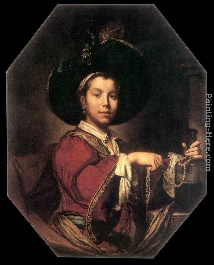 Vittore Ghislandi Portrait of a Young Man